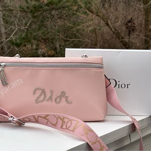 Dior Toiletry bag/ purse/ pouch/ cosmetic bag to crossbody bag